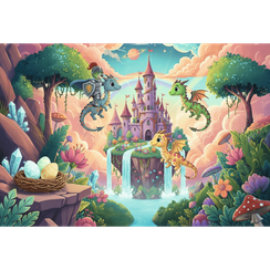 Pazl \ Puzzle \ Пазлы Puzzles - "100" Inspired By Fantasy - In the land of mermaids / KAZSTUDIO SA The