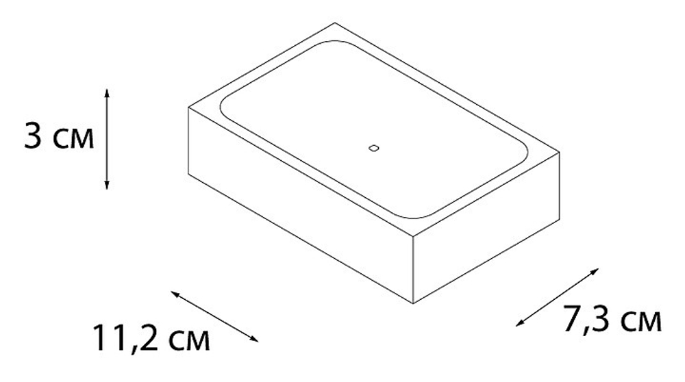 BLANCO Мыльница FX-201-4