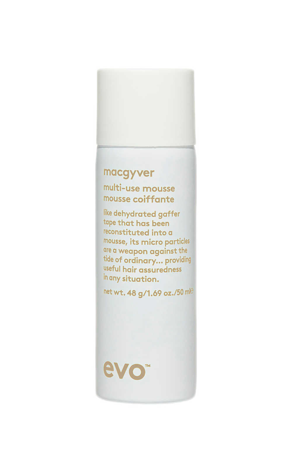 MACGYVER MULTI-USE MOUSSE / [УНИВЕРСАЛЬНЫЙ СОЛДАТ] МУСС ОСОБОГО ЗНАЧЕНИЯ