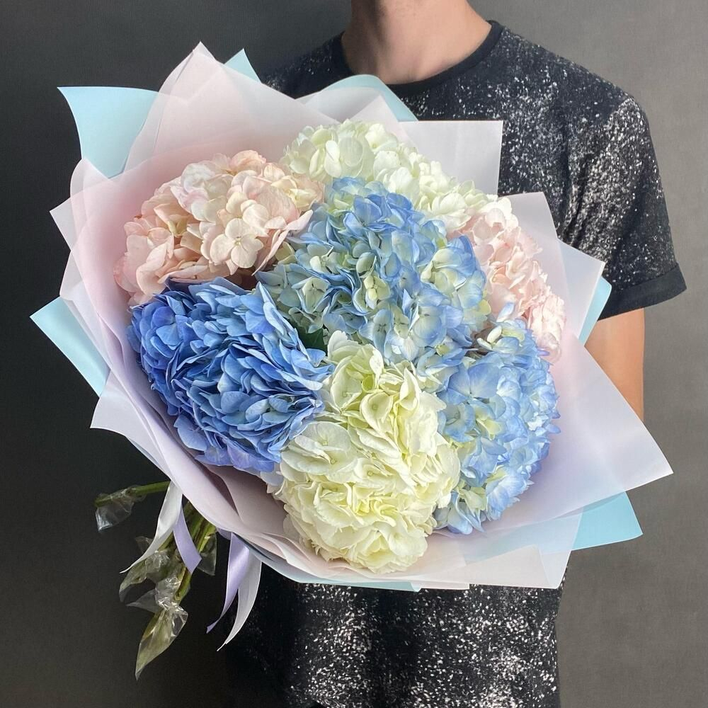 Букет гортензий