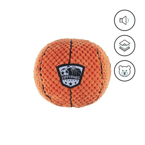 Игрушка SportsBallz Баскетбольный мяч ZippyPaws