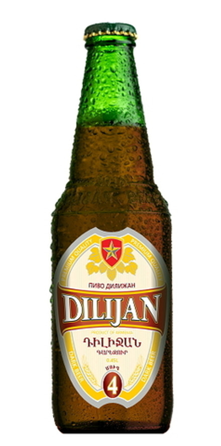 Пиво "Dilijan №4" тёмное 0,45л. Армения