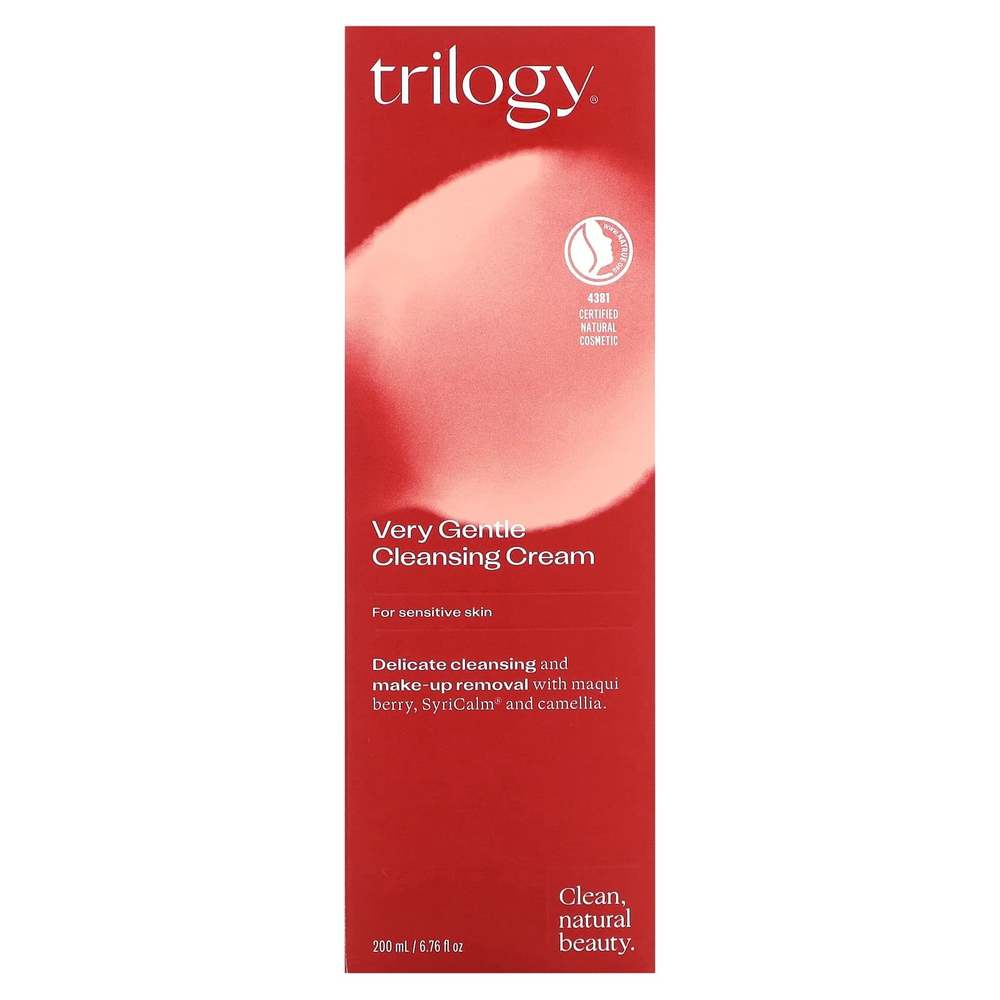 Trilogy, Очень нежный очищающий крем, для чувствительной кожи, 200 мл (6,76 жидк. унц.)