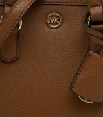 Кожаная сумка-трапеция Chantel Michael Kors - коричневый(32R3G7CC0T)