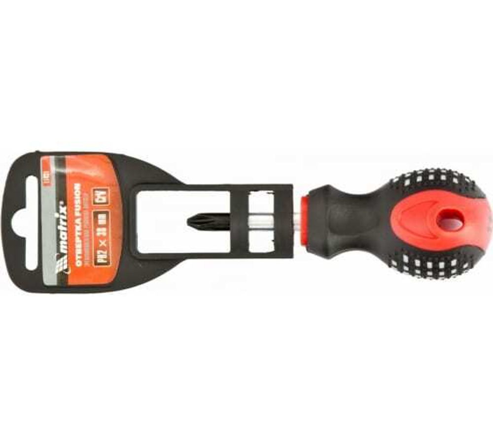 ОТВЕРТКА MATRIX FUSION, PH2Х38ММ CRV, 3-Х КОМП/РУК 11431