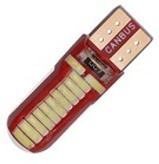 Светодиод габаритный T10-4014-24SMD SILICON. 12В