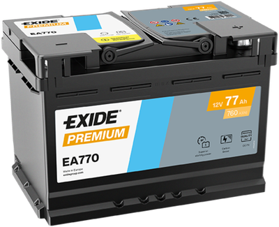 EXIDE - EA770-EXI - Starter Battery