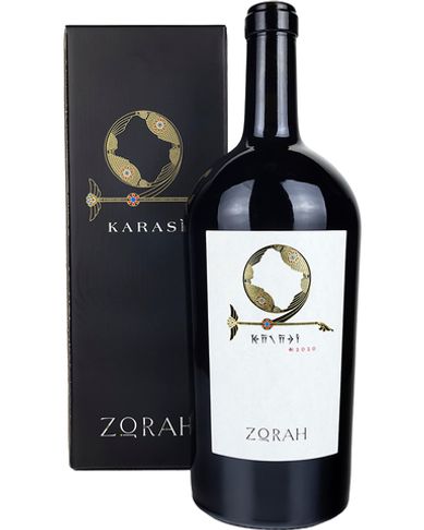 Вино Zorah Караси Красное Сухое 2020 г.у. 14% 1,5 л, Армения