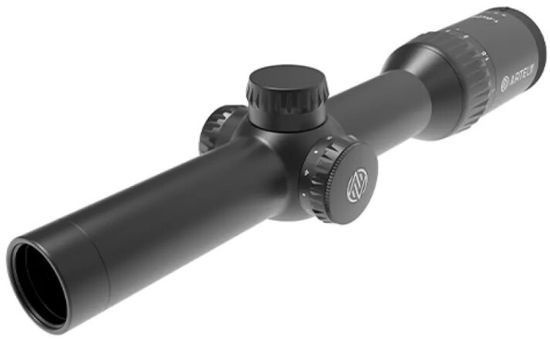 Дневной прицел Artelv CRS 1-4x24 SFP Fiber, труба 30 мм, с подсветкой, сетка АMF1-4X