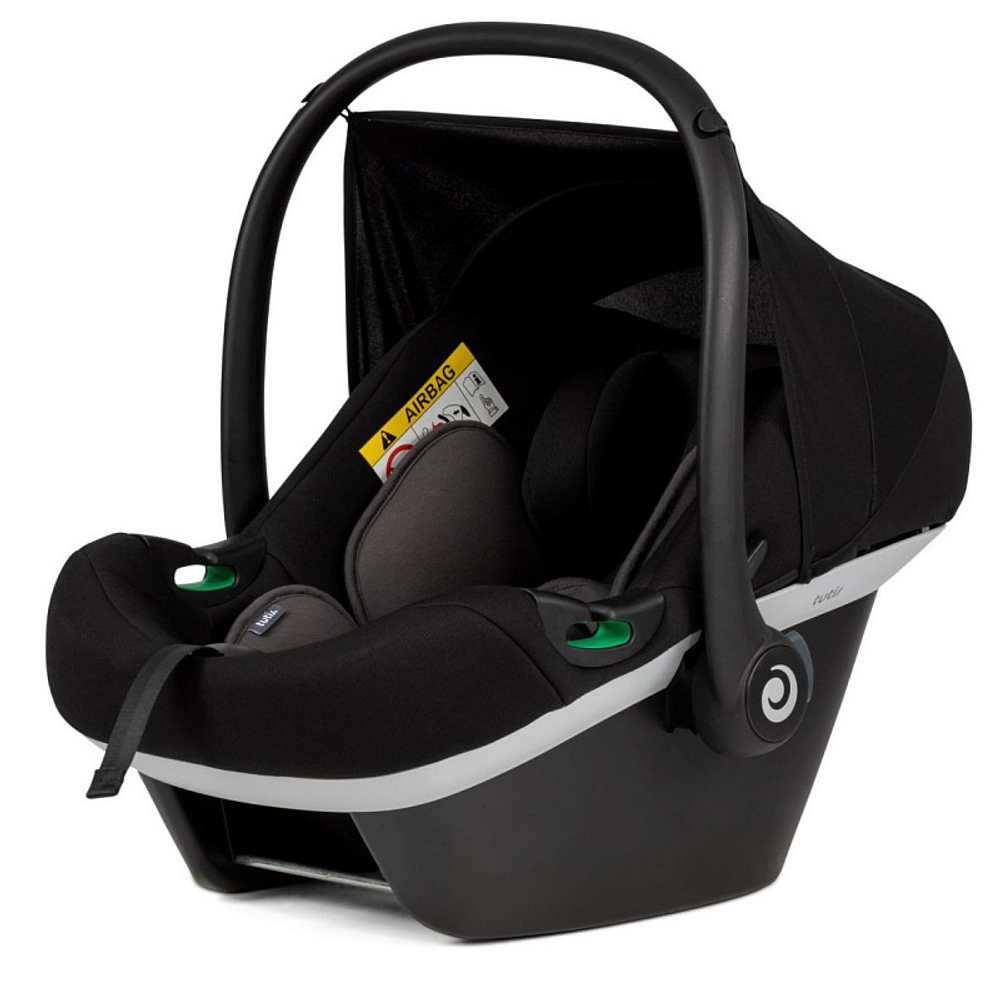 Детская коляска Roan Sol Vintage Luxury 2.0 3 в 1 с автокреслом Tutis Elo Black PIX/50/L Pixel/Light/Black/руч.Cappuccino