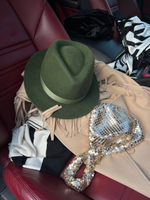 Федора классика лесной с аккуратными полями