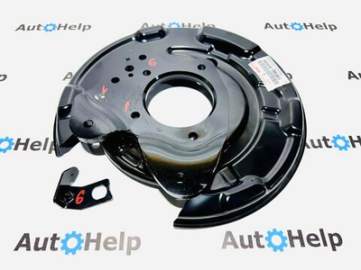 Кожух тормозного диска 46504-60361 DB-TY-114-L задний левый Toyota Land Cruiser 200 ДЕФЕКТ! №6