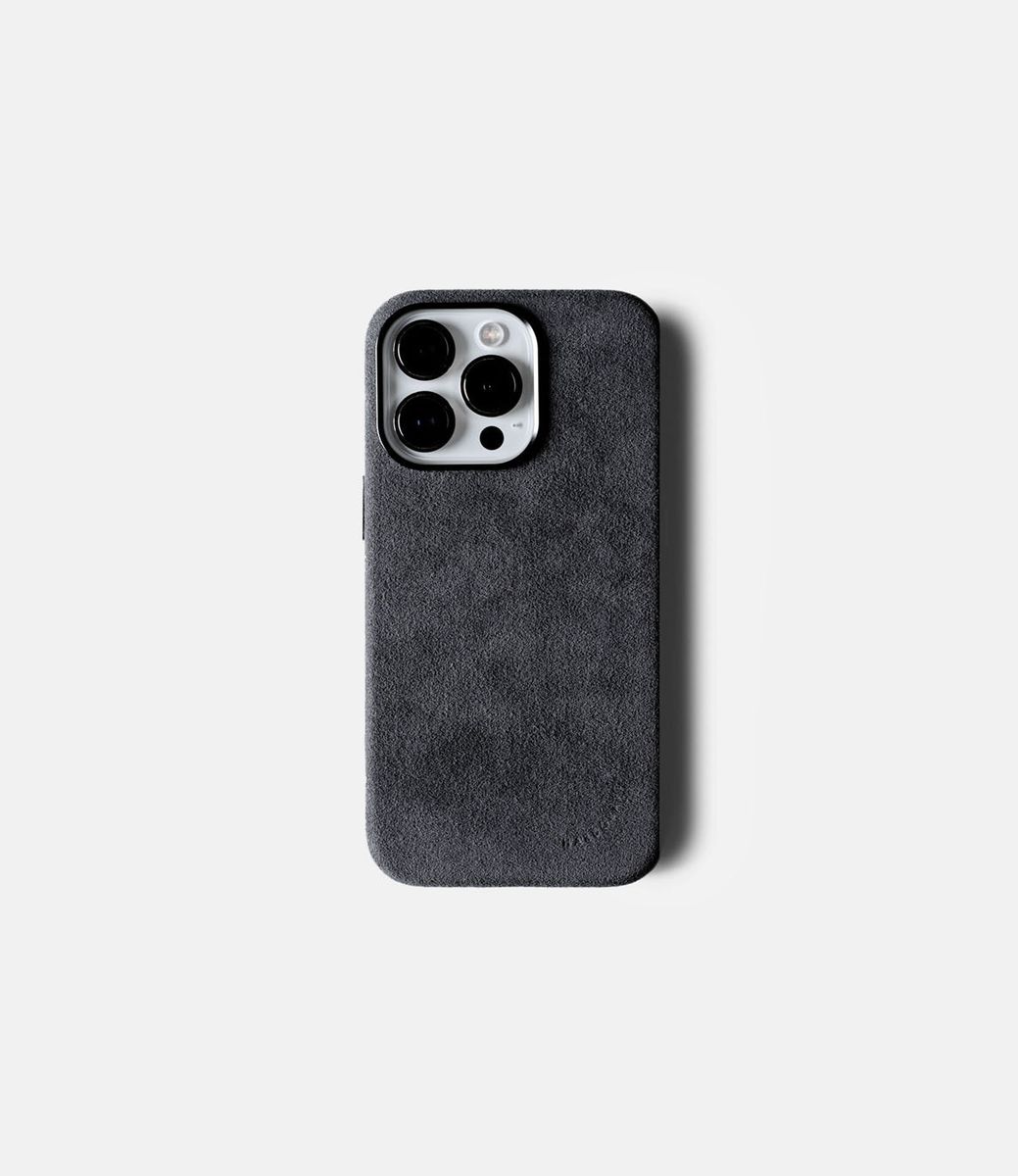 Hard Graft Fuzzy Dusty Black 🔥 чехол из алькантары для iPhone