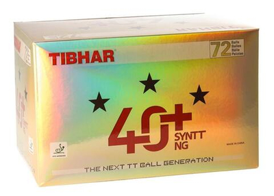 Tibhar 3*** 40+ SYNTT "NG"(seam) 72balls