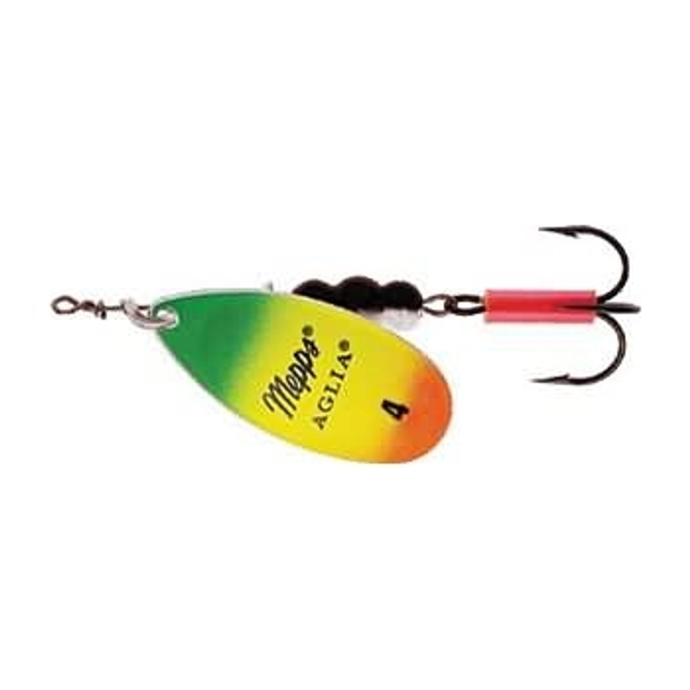 Блесна вращающаяся Mepps AGLIA FLUO, 4, Tiger