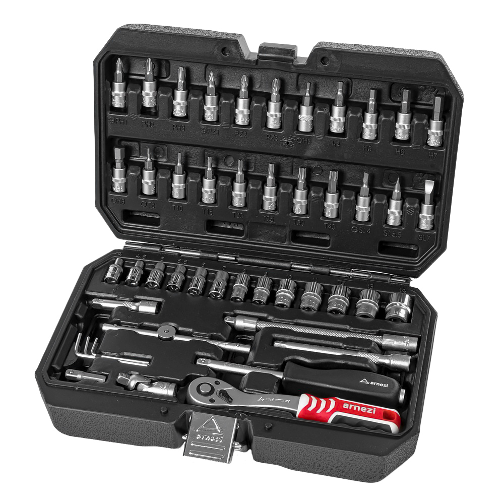 Набор инструментов 46 пр. 1/4"DR ARNEZI R0900046