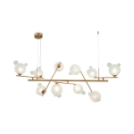 Подвесная люстра Freya FLATY FR5374PL-10BS