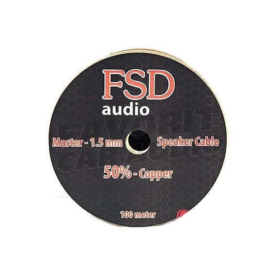 Акустический кабель FSD Audio MASTER 1.5мм² 16GA CCA медно-алюм.