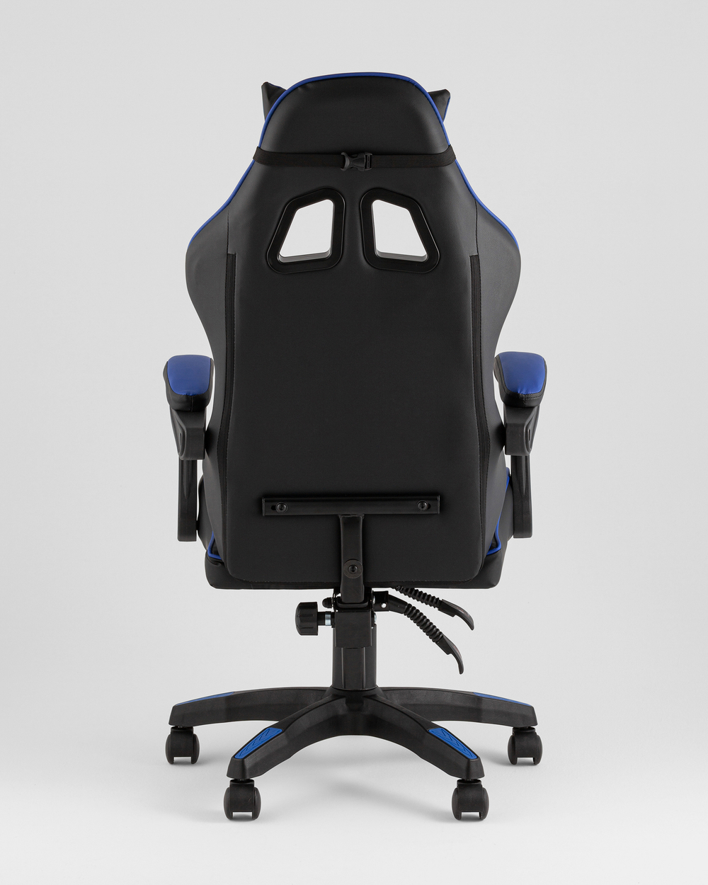 Кресло спортивное TopChairs Shadow черно-синий
