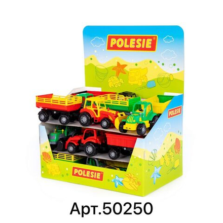 Трактор с прицепом (дисплей №21) Polesie