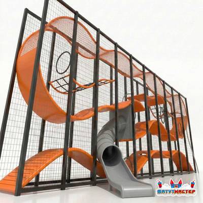 Плоский игровой лабиринт «Джунгли-Парк», 12×3,5×5 м