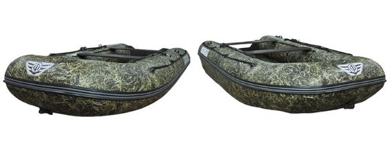 Надувной катамаран Флагман 380К (пиксельный камуфляж)