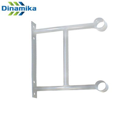 Хореографический кронштейн настенный двухрядный (Белый)