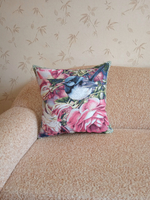 Декоративный гобеленовый чехол Песня лета 47х47