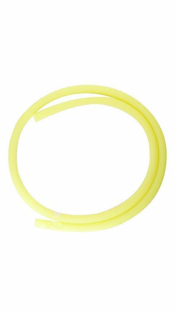 Silicone hookah hose Soft Touch acid green