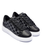 Кожаные кроссовки kapri Karl Lagerfeld - черный(KL52511A)