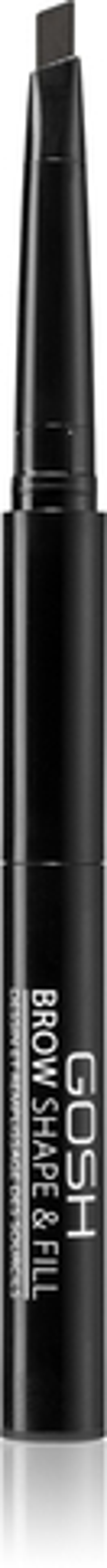 Gosh Brow Shape & Fill - Двусторонний карандаш для бровей оттенок 002 Greybrown, 0 g