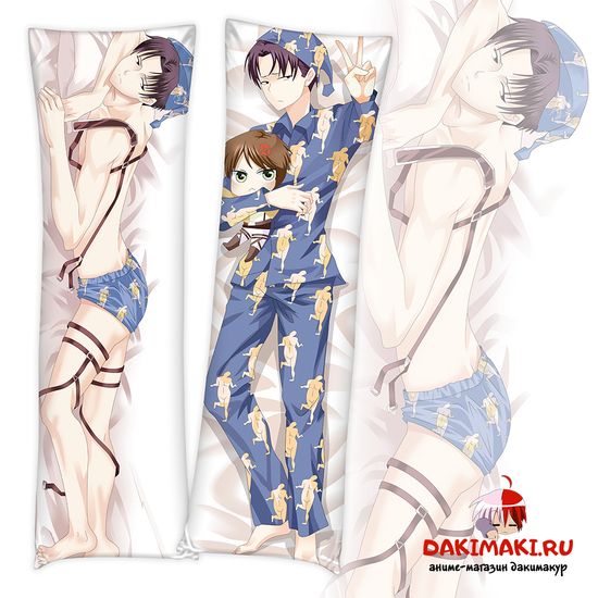 Дакимакура Леви Атака Титанов арт. 0711