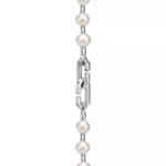 Браслет из серебра с жемчугом, Tiffany 💠Hard Wear Pearl Lock