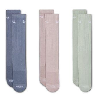 Теннисные носки Nike Everyday Plus Cushioned Training Crew Socks 3P - разноцветный