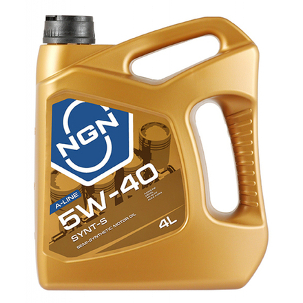 Масло моторное NGN SYNT-S A-LINE 5W40