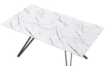 Стол MARBELLA FSD1943 белый мрамор