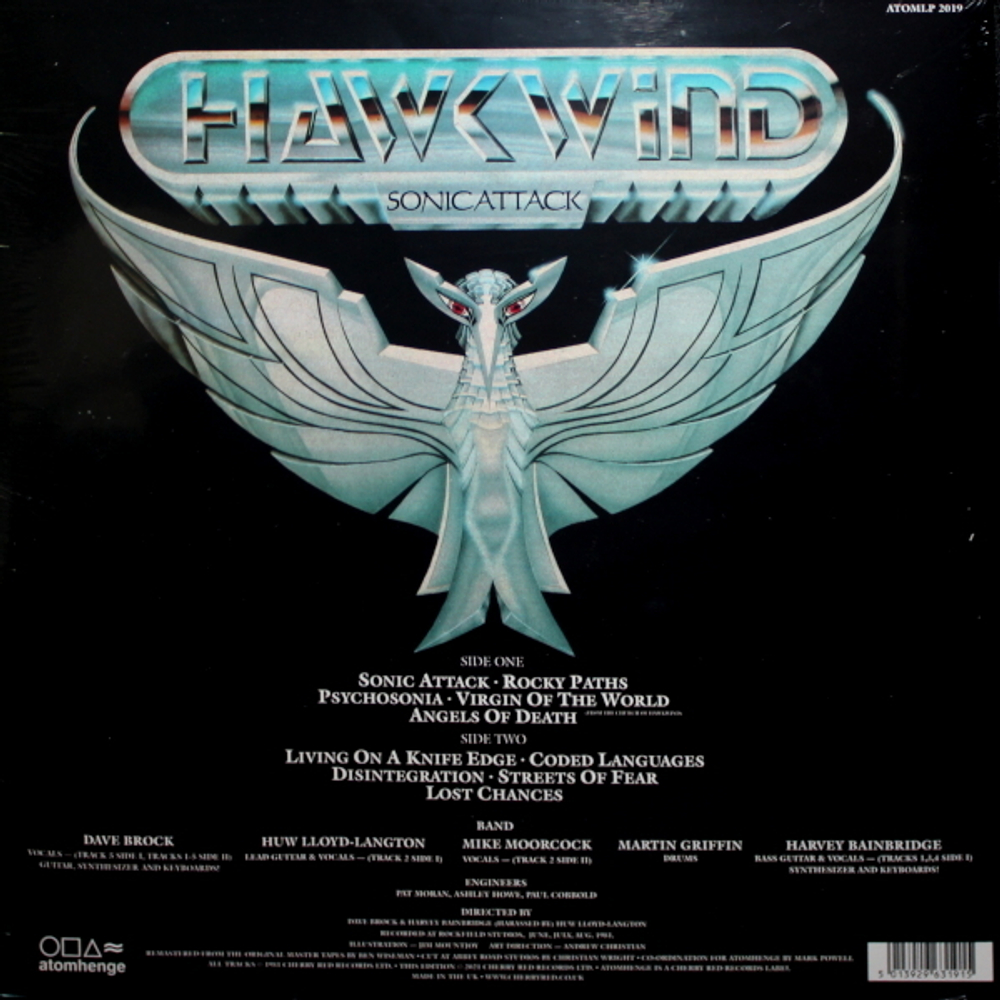 Hawkwind / Sonic Attack (Coloured Vinyl)(LP+7" Vinyl Single)