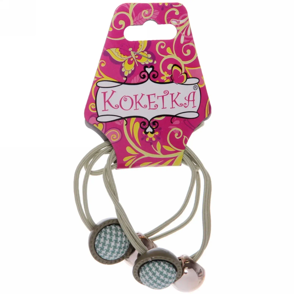 Резинки для волос 2шт «Кокетка - Prima Ola», цвет микс, d-5см