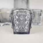 Подсвечник «Нежность» 7,7*7,5 см, Графит