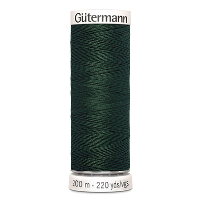 01 Нить Sew-All 100/200 м для всех материалов, 100% полиэстер Gutermann 748277 (472 т.бутылочный)