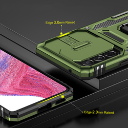 Чехол Safe Case с кольцом и защитой камеры для Samsung Galaxy A73