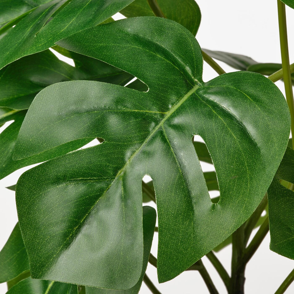 FEJKA Искусственное горшечное растение, комнатное/открытое Monstera, 12 см