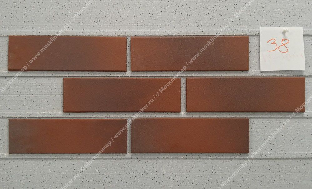 ABC - Naturbrand, glatt, 240х71х8, NF - Клинкерная плитка для фасада и внутренней отделки