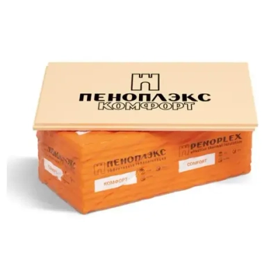 Пеноплекс Комфорт 20 мм 2 сорт ( 1 уп. / 13.86 м2 / 20 плит) Утеплитель из пенополистирола для стен, крыши, пола