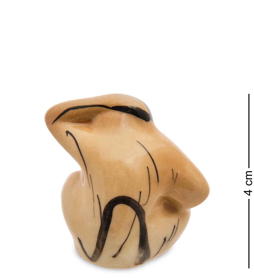 ГЛ- 851 Фигурка «Гибон» цв. (Гжельский фарфор)