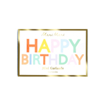 Гирлянда "Happy Birthday" (мини-гирлянда) 0,6 м