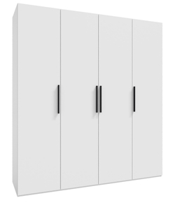 Шкаф для одежды, Даллас, белый 80-697