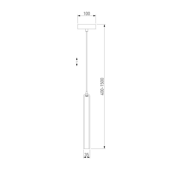 Подвесной светильник Eurosvet Lynn 50381/1 хром