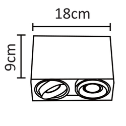 Накладной светильник Arte Lamp A5655PL-2BK