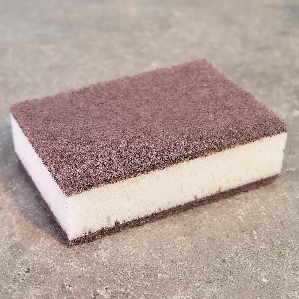 Губка бытовая с чистящим слоем 1шт "Макси", 13*10*3,5см